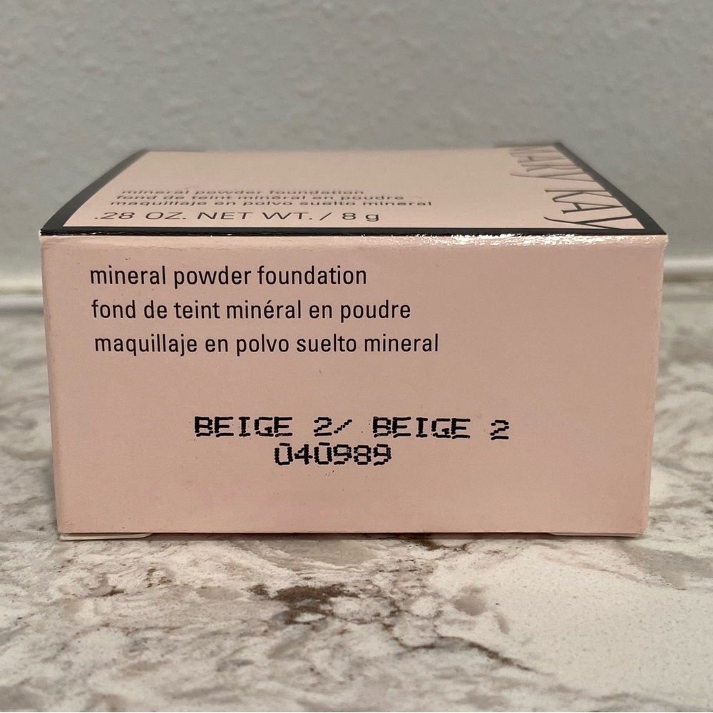 Third- Mary Kay Mineral Powder Foundation in Beige 2